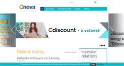 Desktop Screenshot of cnova.com